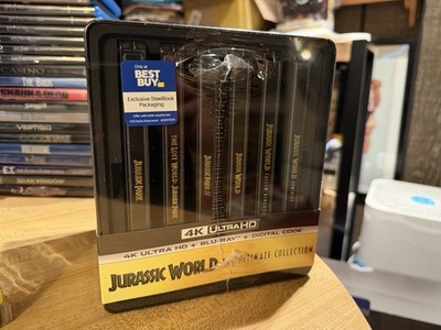 Jurassic World Ultimate Steelbook Collection (4K UHD + Blu-ray + Digital) *NEW*