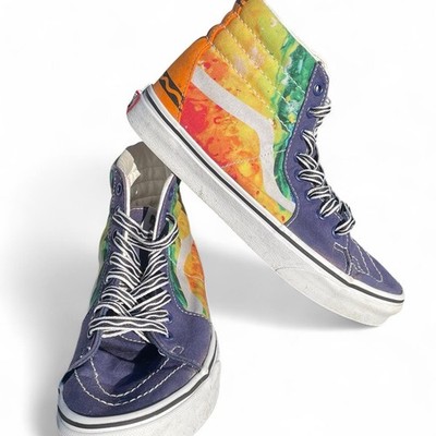 Vans X Crayola SK8-Hi Shoes Men\'s 8 Women’s 9.5 Multicolor High Top Sneakers Buy Vans Sk8-Hi  main image 4