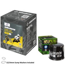 VT1300 Fury Oil and Filter Kit Silkolene Comp 4 10w30 4L Honda VT1300 Fury 2013
