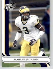2005 Press Pass Marlin Jackson RC #35