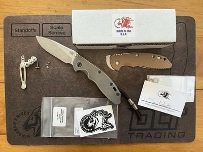 Rick Hinderer XM-18 3,5 Slicer, Tri way, No Flipper, Full Ti