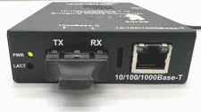 Transition Networks 10/100/1000Base-T to 1000Base-X Media Converter