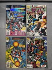 The Avengers: the Terminatrix Objective #1-4 Set (Marvel Comics, 1993)