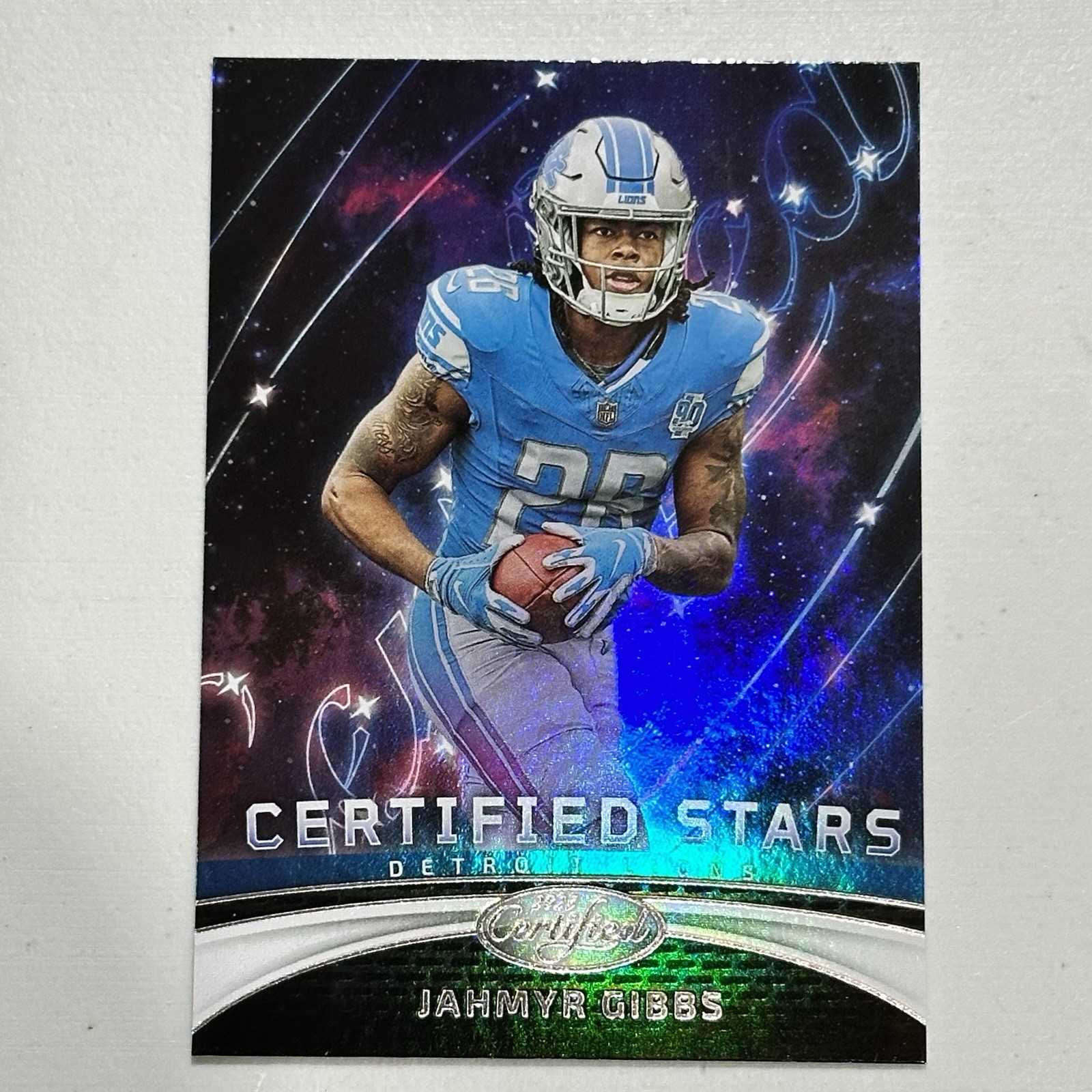 2023 Panini Certified Jahmyr Gibbs Certified Stars #CS-16 Lions RC