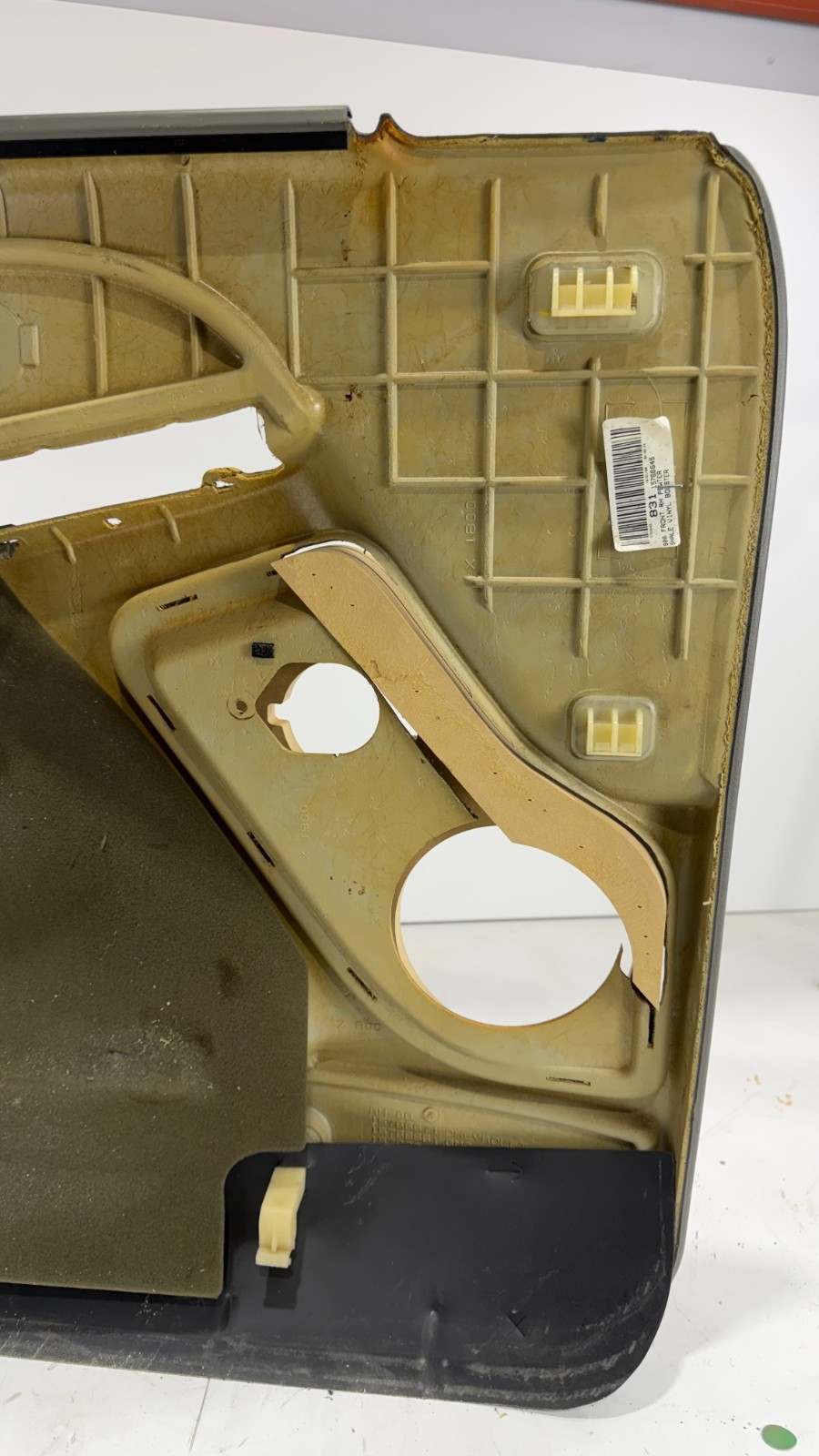 Sierra Silverado Tahoe  Front Door Pod Baffles 2x 6.5"  Speaker Rings Pods