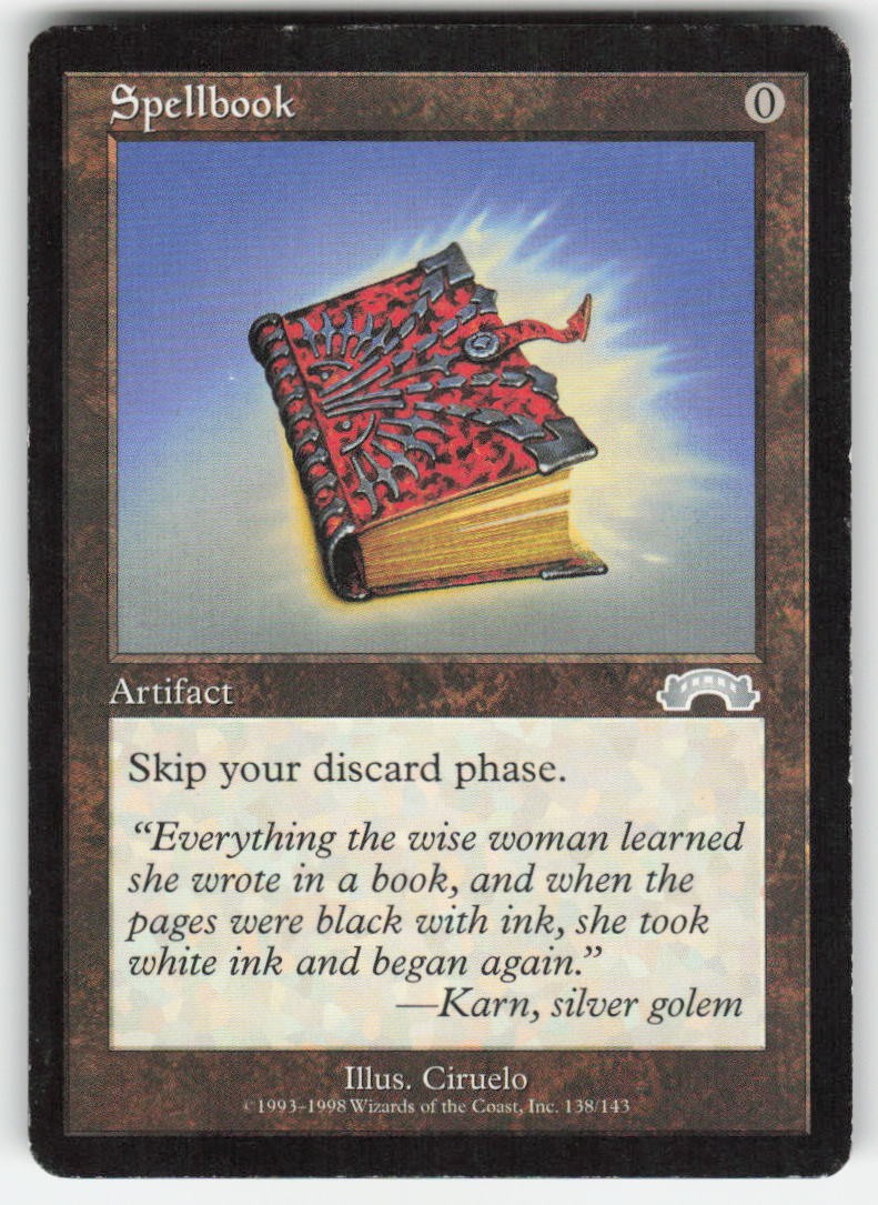 1998 Spellbook Exodus 138 MTG