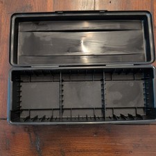 Alpha 15 or 24 Audio Cassette Tapes Vintage Hard Plastic Storage Box Case Holder