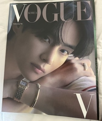 Vogue Korea featuring BTS V (Taehyung) version A and C