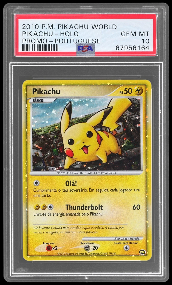 Pikachu Pokémon TCG Individual Collectible Card Game Cards in