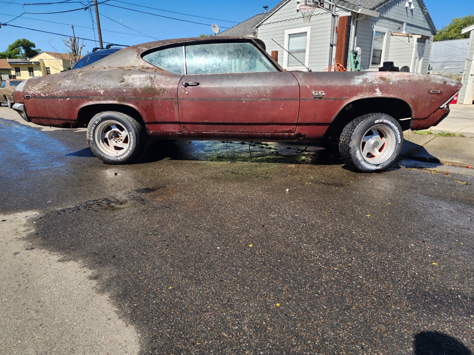 1969 Chevrolet Chevelle for sale in Vallejo California