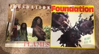 Foundation - Flames - Heart Feel It -Vinyl LP Record Lot of 2