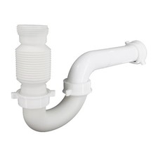 1-1/2 Plastic Flexible Lavatory Kitchen Drain Trap 8.75 in Depth 0.5 lbs