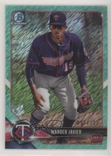 2018 Bowman Chrome Prospects Aqua Shimmer Refractor 92/125 Wander Javier 5aj