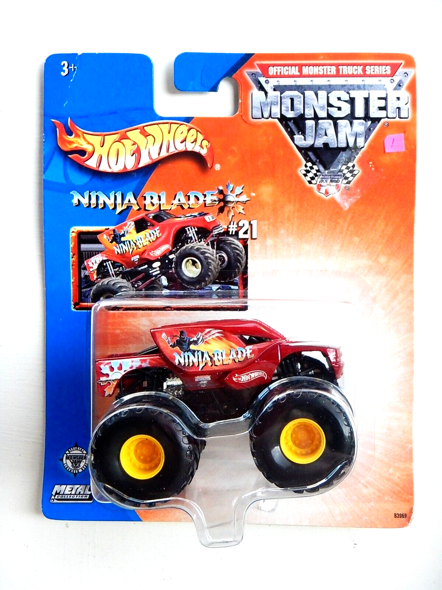 Ninja Blade Monster Jam Truck (#21)(Hot Wheels)(2003)(1) | eBay
