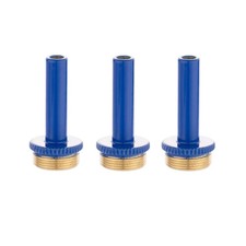 3 Trumpet Valve Stems for Bach Stradivarius Solid Brass Blue Lacquered KGUmusic