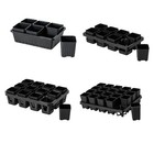 Planter Box Reusable Vegetable Plant Holder Seedling Pot for Office Deck