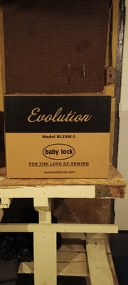 Baby Lock Evolve BLE8W Sewing Serger with Instruction, Service Manuals Bonus