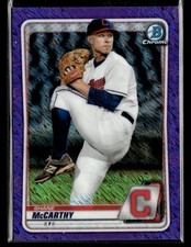 2020 Bowman Chrome Shane McCarthy #BCP-179 Purple Shimmer Prospects