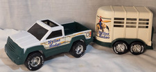 Vintage 1997 Nylint Rodeo Truck And Horse Trailer Pressed Steel Mpn 02720127902 Vintage 1997 Nylint Rodeo Truck And Horse Trailer Pressed Steel Mpn 02720127902