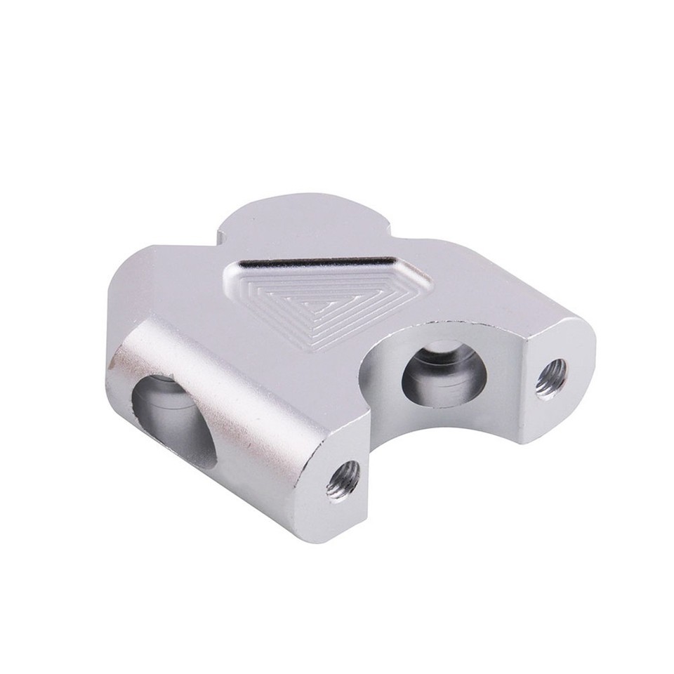 Riser Manubrio Moto Da 22 A 28 Mm – Regolabile, In Alluminio, Rialza 45 Mm Per Ridurre La Fatica Su ATV E Dirt Bike