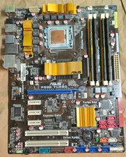 ASUS P5Q Turbo LGA775 Socket Intel Motherboard w/ CPU and 8G RAM (Untested)