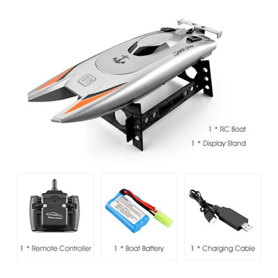 24G RC Boot 30KMH Geschwindigkeit Dual Motor 2CH wasserdicht ferngesteuert Rennschiff zu