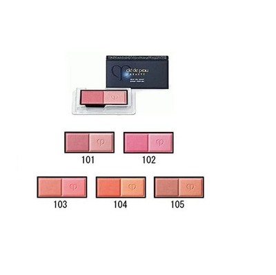Cle de Peau Beaute Rouge Duo Puder-Nachfülletui-Set alle 5 Farben 6 g Wange!