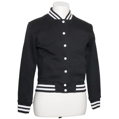 Urban Classics, Collegejacke, Herren, Größe: M, Schwarz/Weiß #O0f