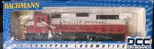 Bachmann Western Maryland 3798 60337 HO GP 40 Diesel Loco DCC | Zustand: New