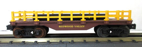 Coche plano Lionel Redwood Valley Express escala O 6-6575 con troncos | Condition: Used