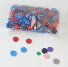 Medicine Vial Caps ~ 7 oz Bag ~ For Arts Crafts Mosaics