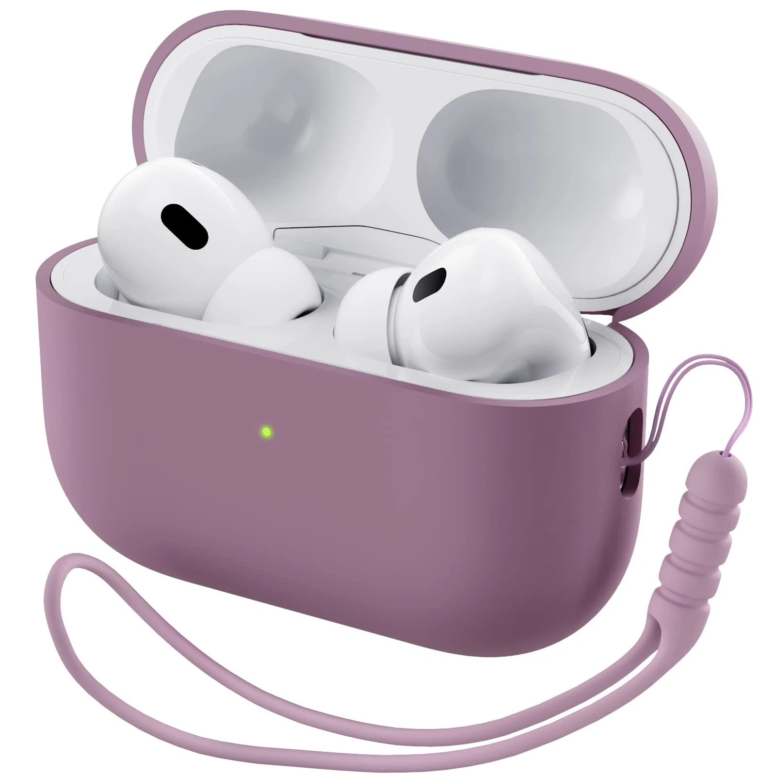 Compatible with AirPods Pro 2 Case 2022, Full Protective Hybrid Silicone for ...