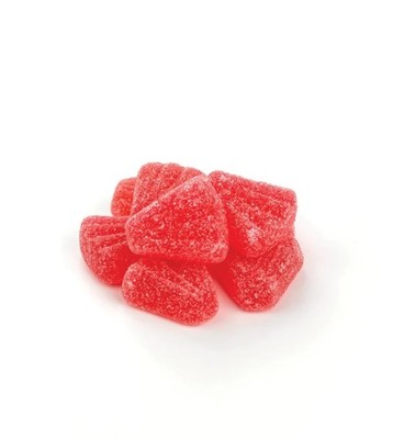 Pink Grapefruit Fruit Slice Gummy Wedges Candy Sweet & Tangy Citrus Gummy Can...