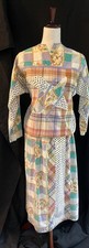 KOOS Van Den Akker Collage Dress/Blouse And Skirt 80s Cotton Size 6