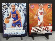 2024-25 Donruss Optic - (2) Ron Holland II (RC) White Hot Rookies & Express Lane