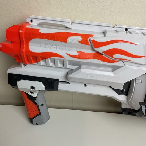 Raro Nerf Vortex Revonix 360 Disc Blaster con discos - Imagen 3 de 7