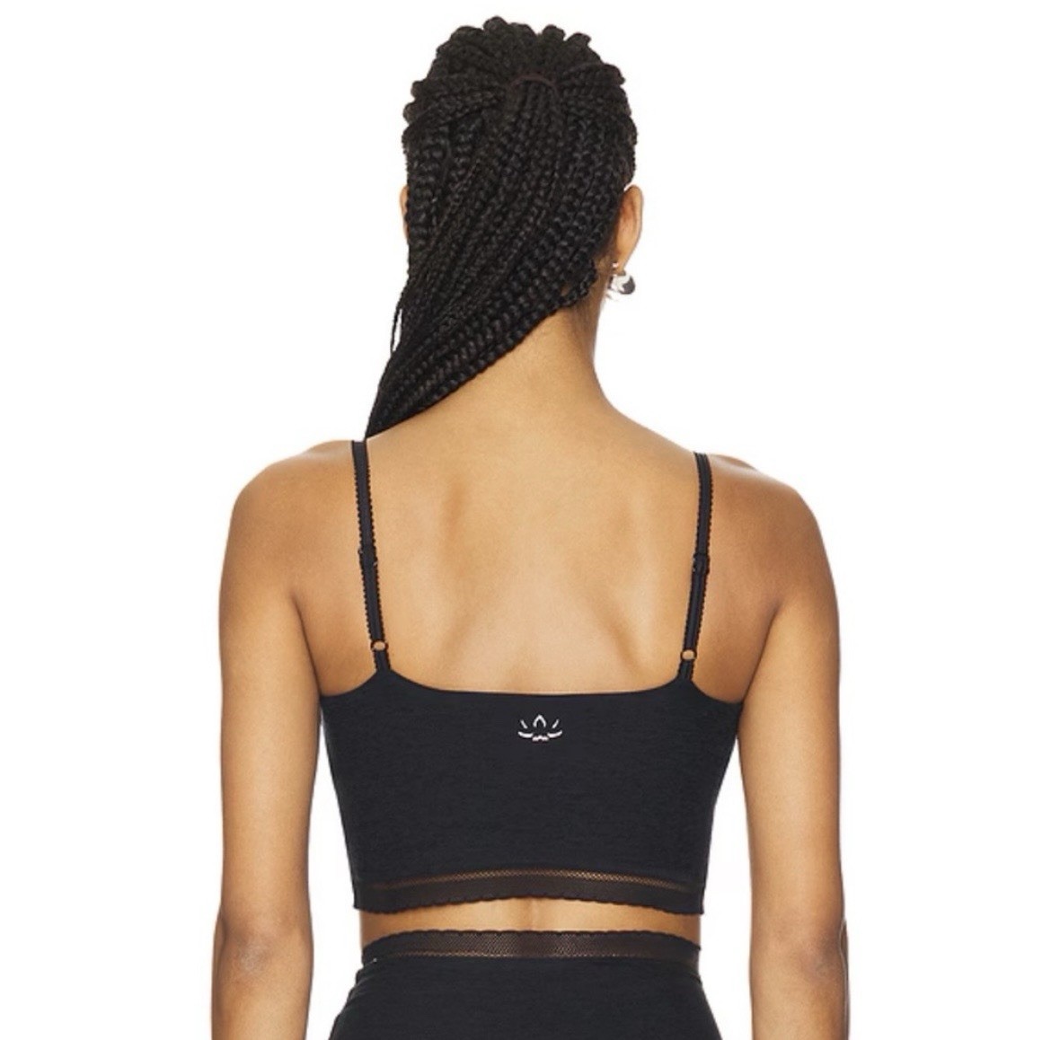 Beyond Yoga Spacedye Allure Lace High Cropped Tank Top Sz M | eBay