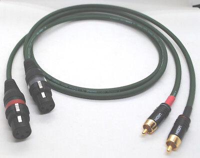  Sommercable ALBEDO / Referenz-Adapterkabel / XLR female-RCA / neutral~ehrlich 