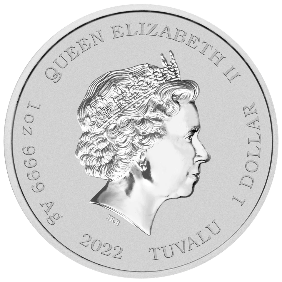 2022 Simpsons Series TREEHOUSE OF HORROR 1oz $1 Silver .9999 Dollar Coin - Image 2 of 4