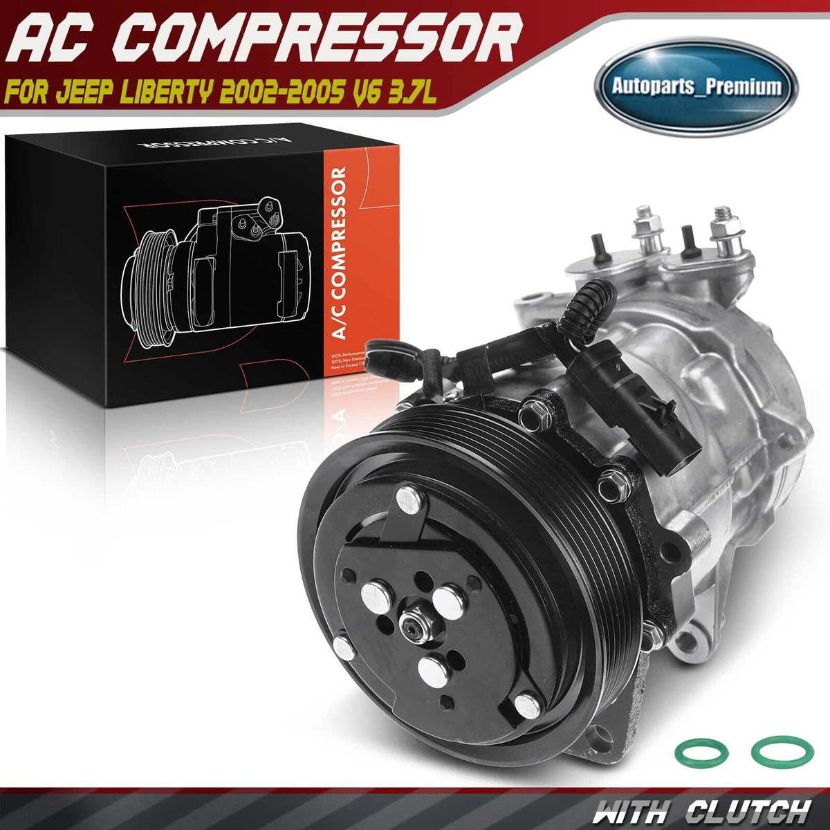 A-Premium A/C Discharge Line For Jeep Liberty 2002-2005 3.7L V6