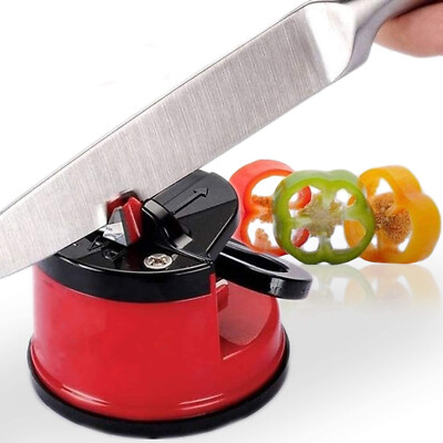 Knife Sharpener for Sharpening Kitchen Knives Professional Chef Tool Power Grip | eBay
