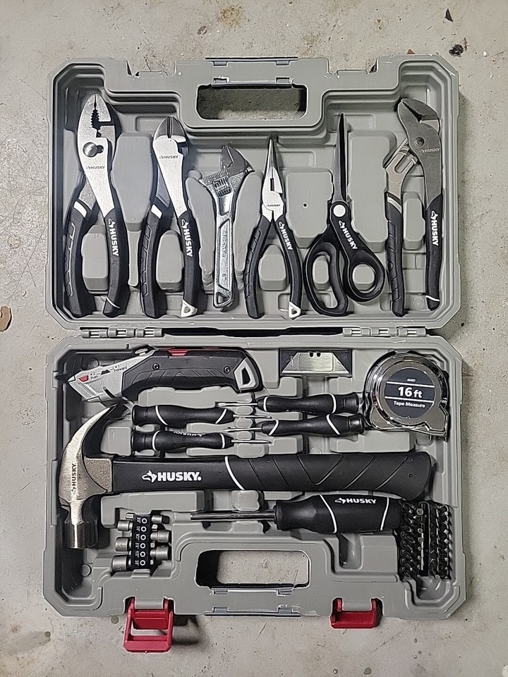 Husky 60 Piece Homeowner Tool Set eBay