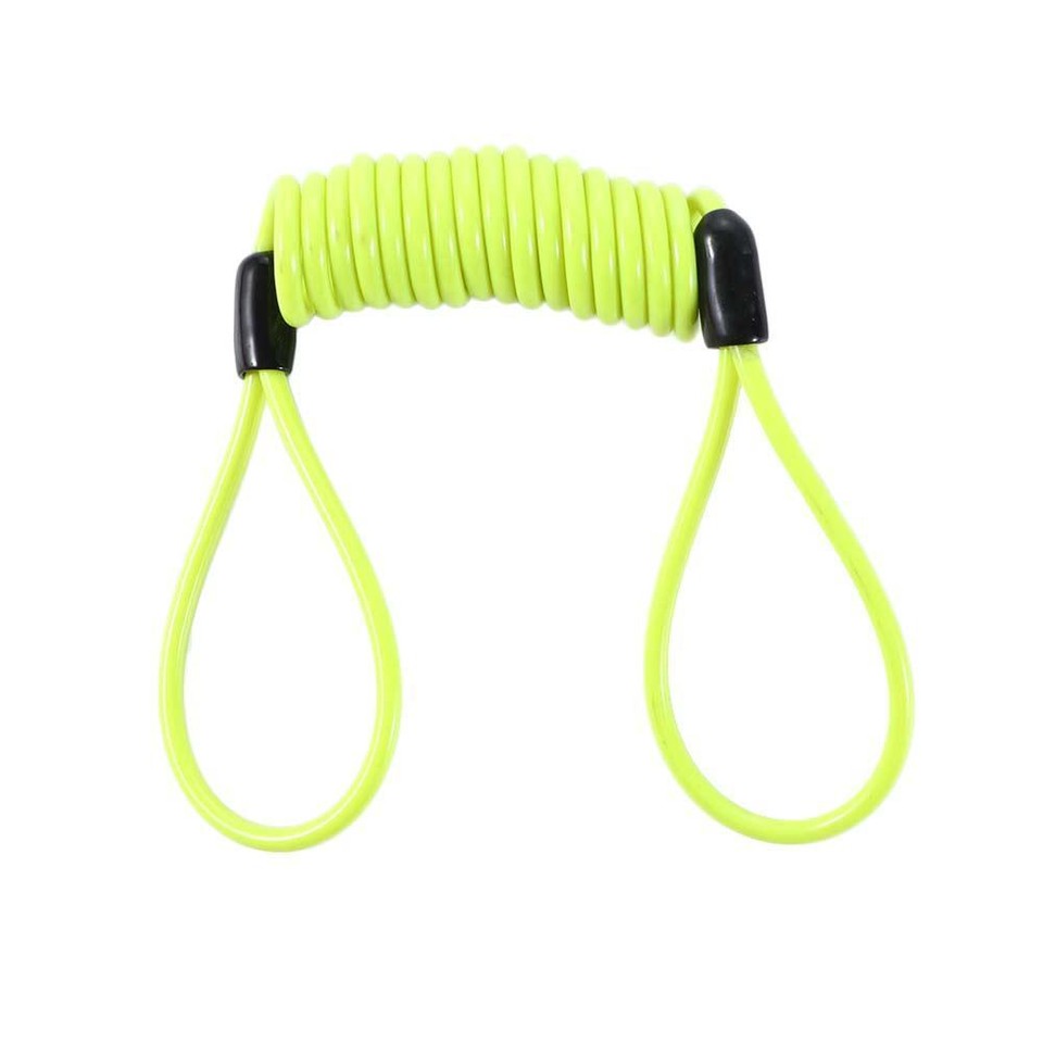 Motorcycle Spring Cable Lock Alarm Disc Lock Security Reminder Anti