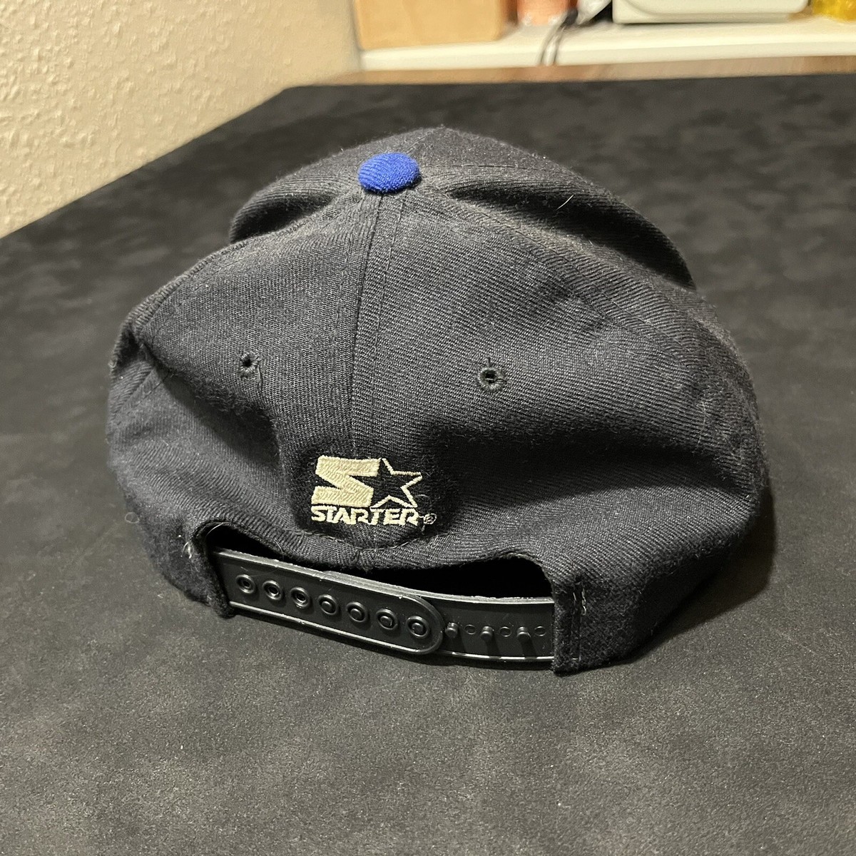 Tampa Bay Lightning Starter Hat Vintage Snapback Wool Center