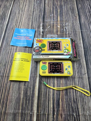 My Arcade Pocket Player Bubble Bobble - Console Portable 3 Jeux En 1 Avec Écran Couleur