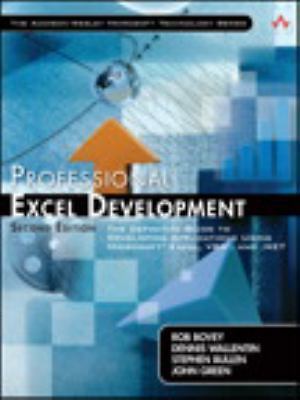 Professional Excel Development: The Definitive Guide to Developing...