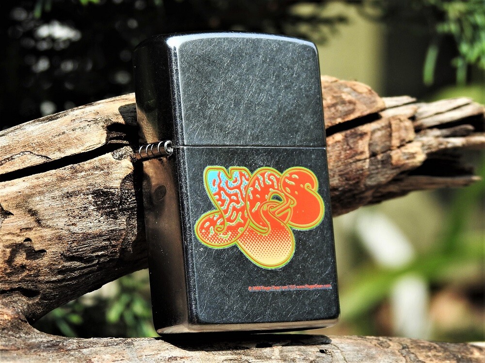 Yes Zippo Lighter - Jon Anderson - Rick Wakeman - Steve Howe