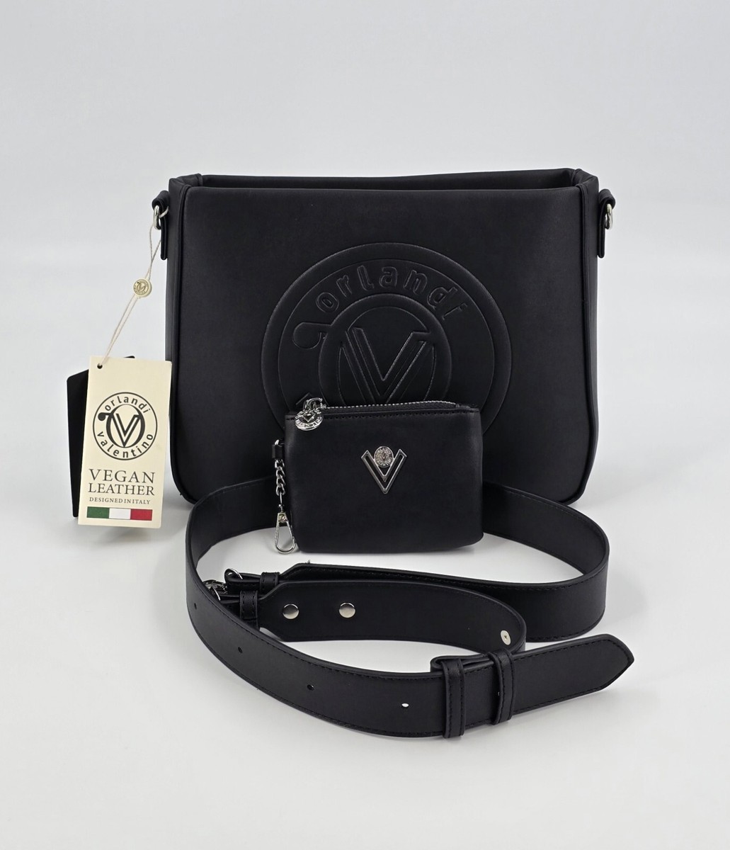 解説: Valentino Orlandi Shoulder Bag Valentino Orlandi Quilted V-Logo Bag•Gold-chain Strap& Top