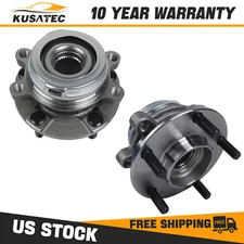 Pair Front Wheel Bearing Hub Assembly For Nissan Maxima 2009-19 Pathfinder 13-19