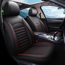 Front Rear Fit For Ford Escape 2001-2024 Faux Leather Car Seat Covers Cushion